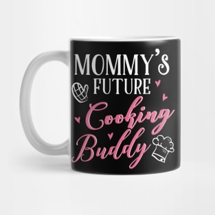 Cooking Mom and Baby Matching T-shirts Gift Mug